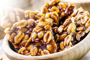 Brazilian peanut sweet, called 