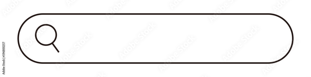 Poster search box with rounded corners. internet search. copy space. vectors.