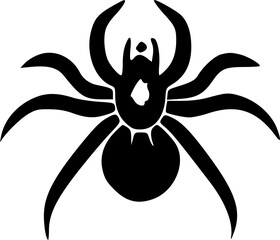 spider icon vector symbol design illustration