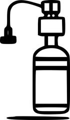 soap dispenser icon vector symbol design illustration