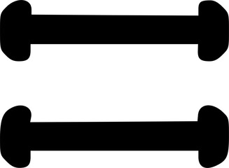 Align icon vector symbol design illustration