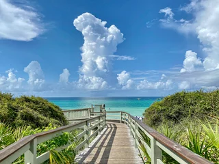 Photo sur Plexiglas Descente vers la plage Boardwalk to Paradise 