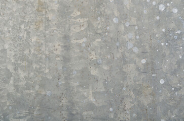 Galvanized metal closeup background texture with scratches and spots