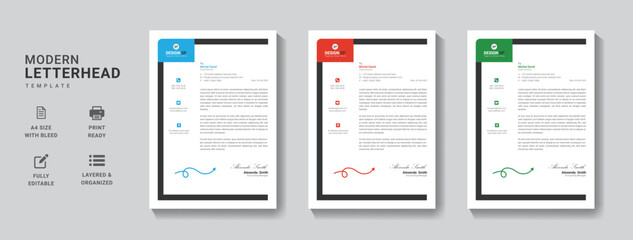 Letterhead Template	
