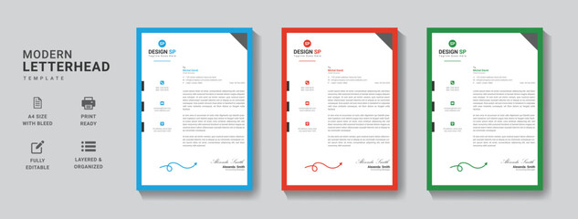 Letterhead Template	