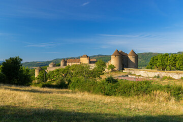 Chateau de Berze-le-Chatel castle, Saone-et-Loire departement, Burgundy, France