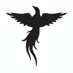 Quetzal silhouettes and icons. Black flat color simple elegant Quetzal animal vector and illustration.