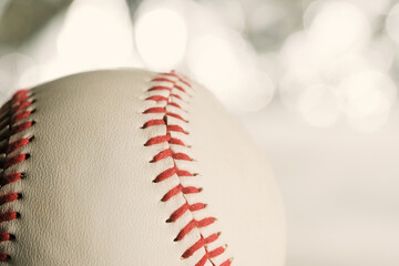 Fancy baseball background with shy sparkle for sport.