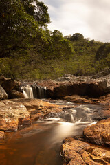 Obraz premium waterfall in the mountains