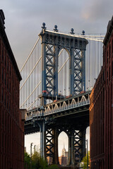 Obraz premium The DUMBO part of Brooklyn, New York