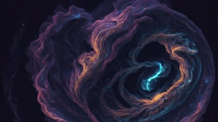  Cloud Space Galaxy Psychedelic Nebula Animation