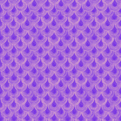 Fototapeta premium Watercolor Japanese traditional ornament. Fish scales. Vintage seamless pattern.