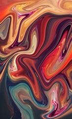 Obraz premium abstract background fluid art. Oil and acrylic. Colorful multicolored background