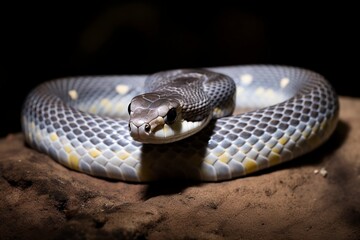 Fototapeta premium illustration, snake, ai generative