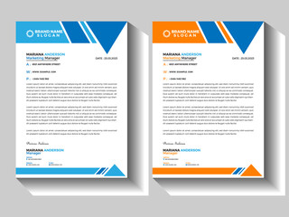 Creative Modern Business Letterhead Template Design,
Simple And Clean Print Ready Design.