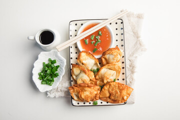 Wonton wantan chinese dim sum food dumpling street food