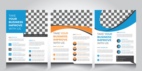 flyer design, leaflet design, brochure design