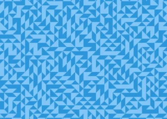 Fotobehang Color Rhombus tile tessellation pattern illustration © vector_master