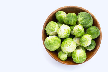 Fresh brussels sprouts. Organic vegetables