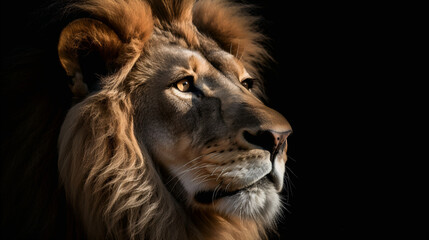 Fototapeta premium Portrait of a Lion