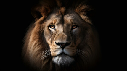 Fototapeta premium Portrait of a Lion