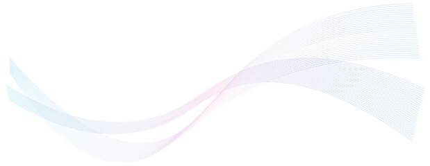 Blue and pink pastel wave background. Vector illustration.