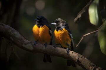 Fototapeta premium Birds close up.