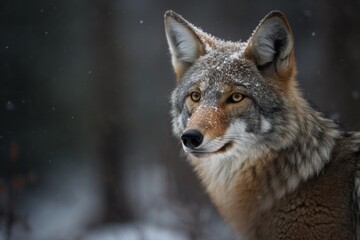 Fototapeta premium Wolf close up