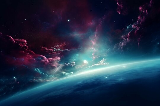 The planet wallpapers hd wallpapers and backgrounds Created by Generative Ai
