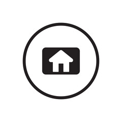 home icon button home symbol home sign house icon
