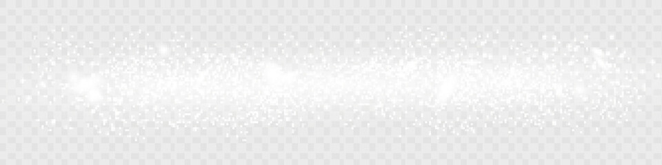 Sun glare. Glowing isolated white transparent set of light effects, glare, explosion, glitter, line, sun flare, spark and stars. Beautiful optical effect of snow on a light background. Flakes of snow