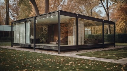 Generative AI Empowers Glass House Design