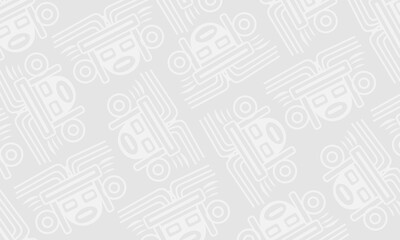 Fototapeta premium Mexican style pattern, aztecas, background, 