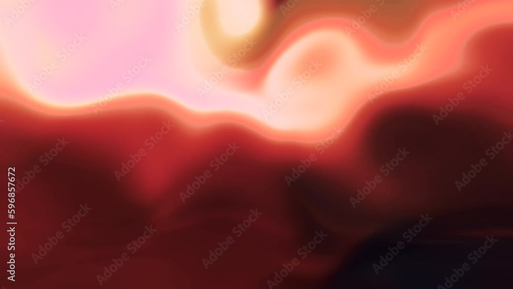 Poster abstract lava background with moving spots. motion. heat spots moving on light background. spots of 