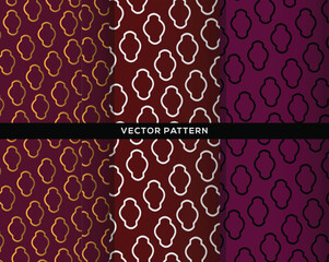 Modern art deco pattern Vector illustration or .Decorative flower texture background,labels and frames for packaging for luxury products in trendy linear pattern style.