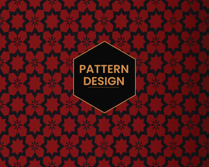 Modern art deco pattern Vector illustration or .Decorative flower texture background,labels and frames for packaging for luxury products in trendy linear pattern style.