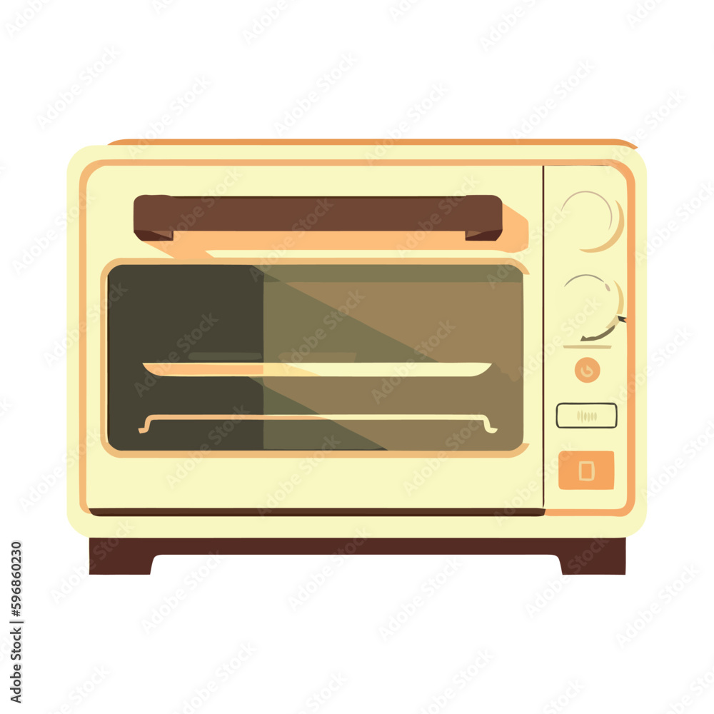 Canvas Prints Modern kitchen appliance oven icon