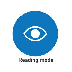 Reading Mode Icon Vector Image Illustration . Mobile Phone Icon .