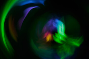 Yoga meditation in lotus pose with aura spiritual