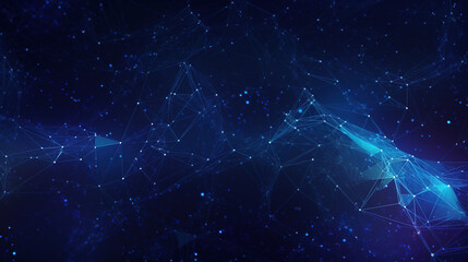 abstract blue technology background.Generaive Ai