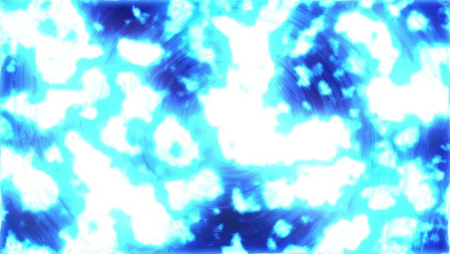 Blue uni ecto glow background. 2D digital effect pattern