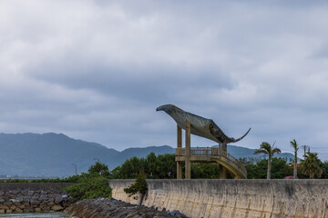小浜島 海人公園・マンタ展望台　

