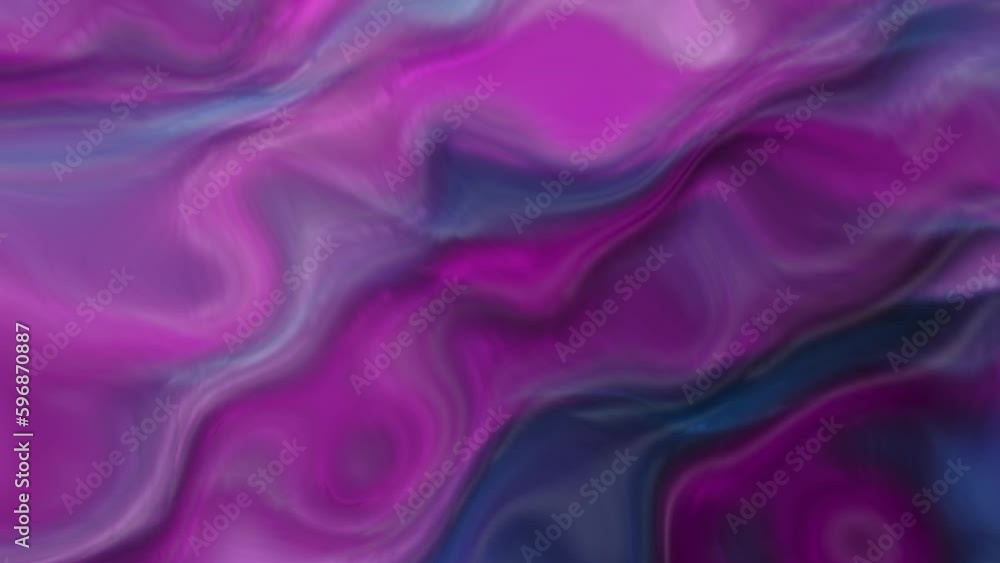 Poster bright colorful liquid plasma flow. motion. abstract 3d liquid moves with patterns in flow. plasma f