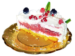 sliced cake transparent PNG