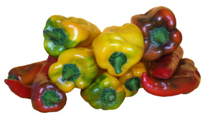 red and yellow pepper transparent PNG