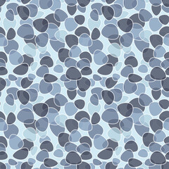 Blue boble pattern