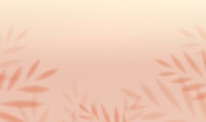 Fototapeta premium abstract background with palm leaves