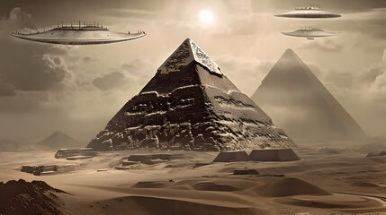 The Ancient Alien Theory and its Implications on Egyptian History, generative AI