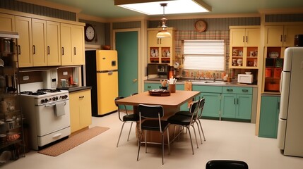 modern kitchen interior set design