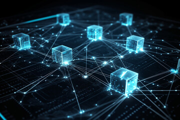 Digital data network connection generative AI